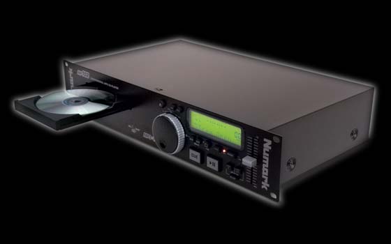 Numark MP102 CD/MP3 professional rack mountable player w/ seamless loop and LCD display